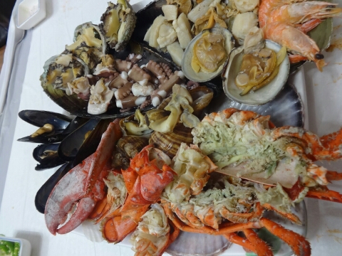 송해와오리백숙 이미지