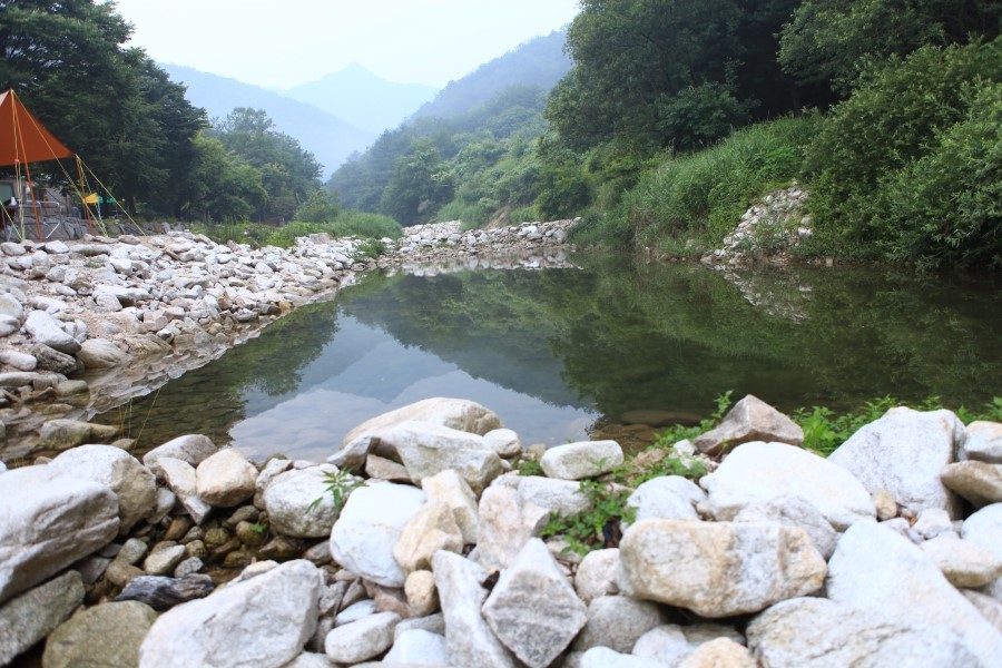 이동계곡 캠핑장 이미지
