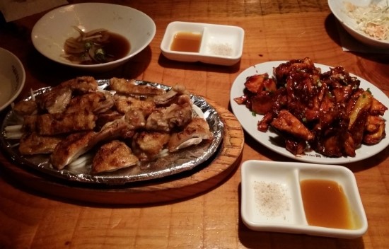 시골닭숯불바베큐 이미지