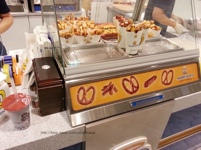 엔티엔스(Auntie Anne's)프레즐 이미지