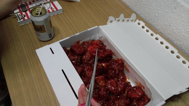백퍼강정 이미지