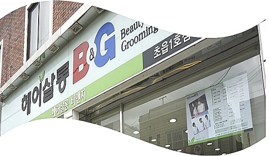 헤어휘날리기 이미지