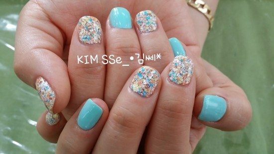 네일&gel 이미지