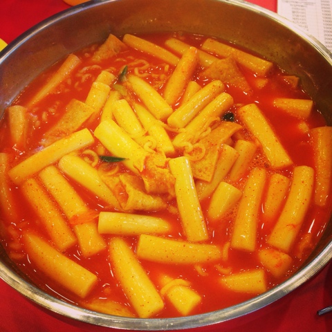빨강떡볶이 이미지