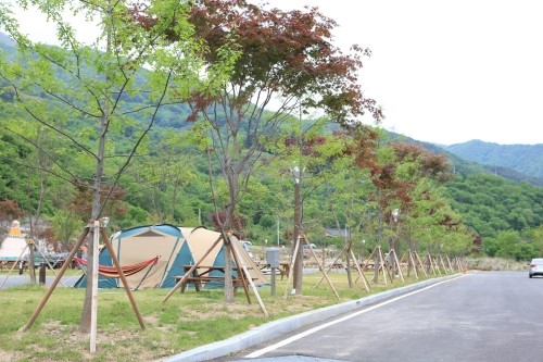 피아골오토캠핑장 이미지