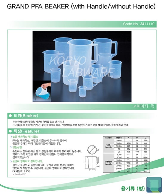비이커 이미지