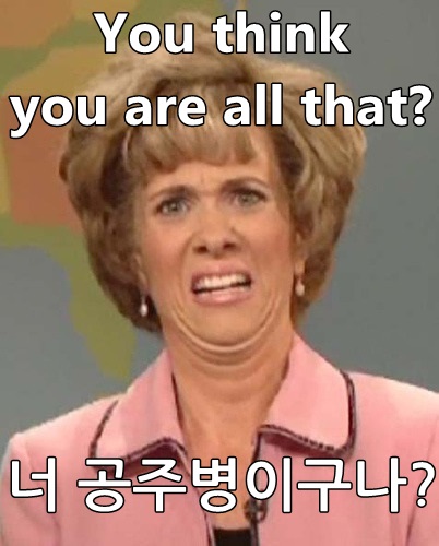 공주병 이미지