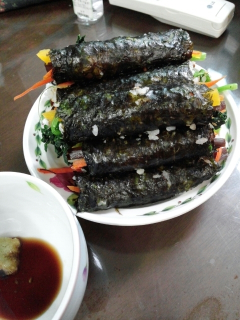 올리브 꼬마김밥 이미지
