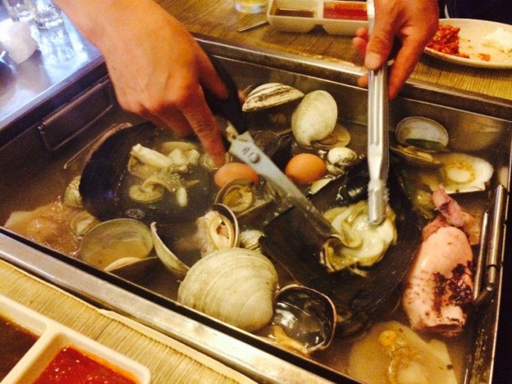 조개사냥 이미지
