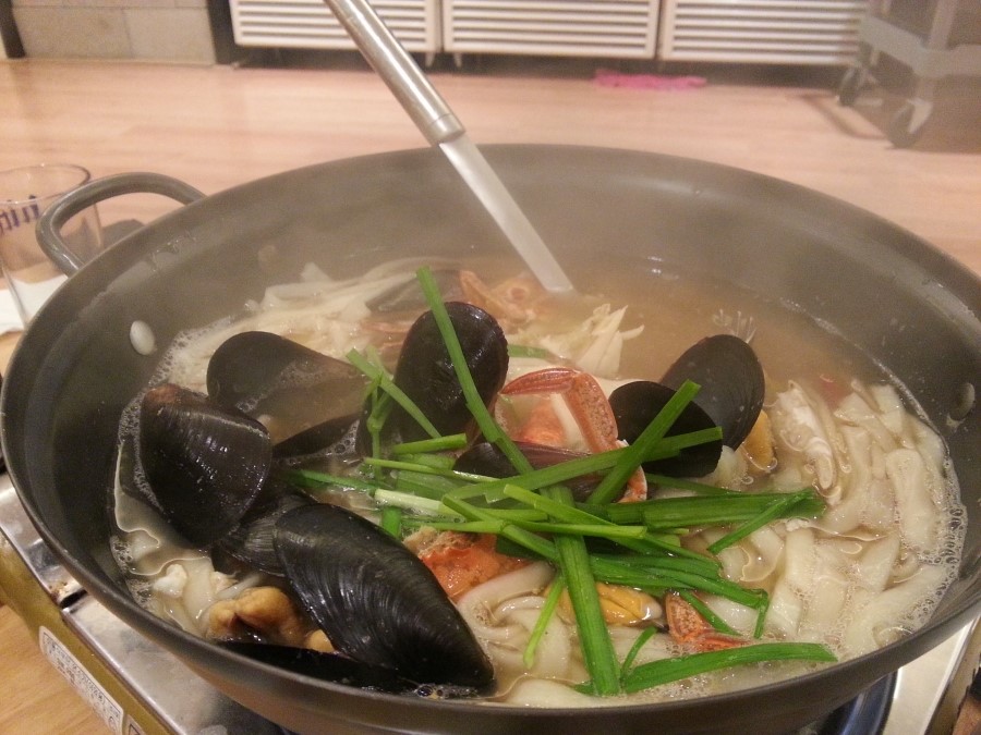 막창칼국수 이미지
