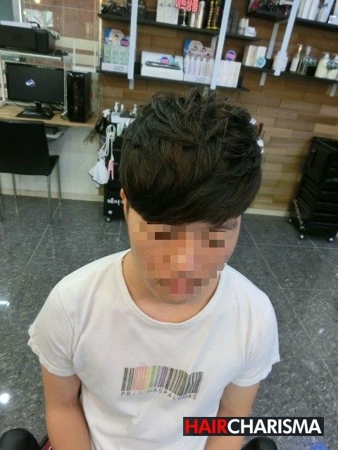 번개헤어 이미지