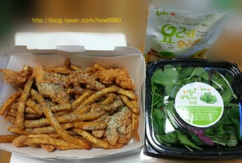 비에이취씨치킨 이미지