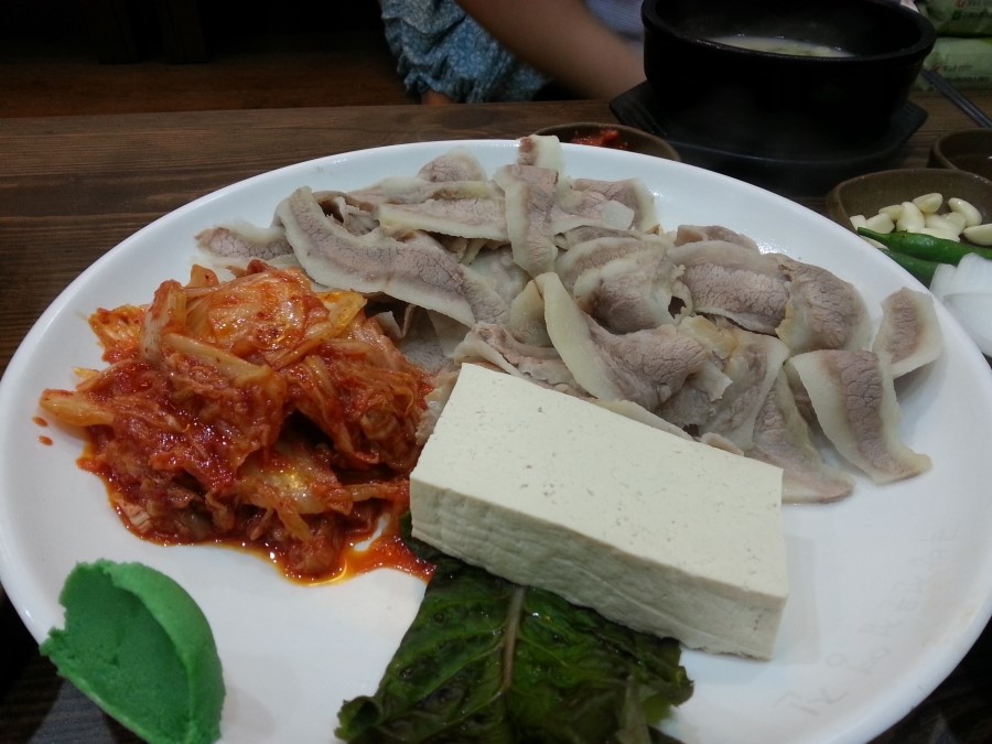 수육이랑 밥이랑 이미지