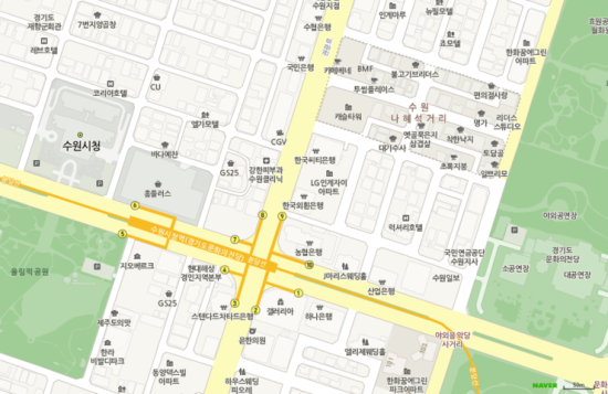 한국외환은행수원지점 이미지