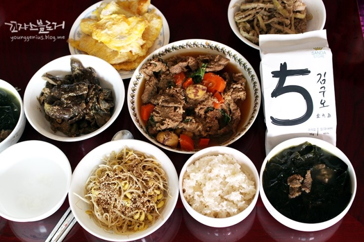 유가네맛김 이미지