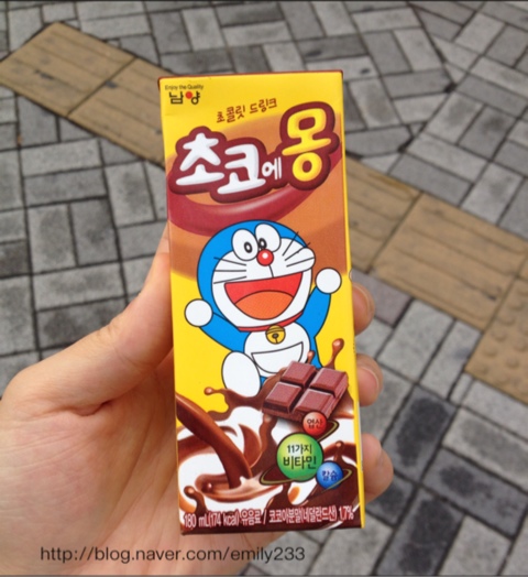 초코우유 이미지