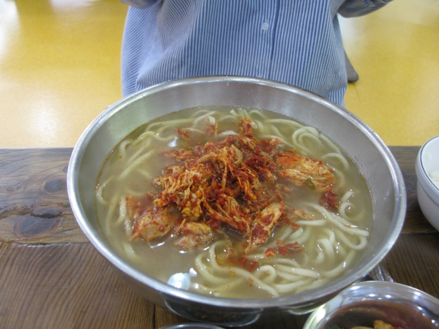 평양칼국수 이미지