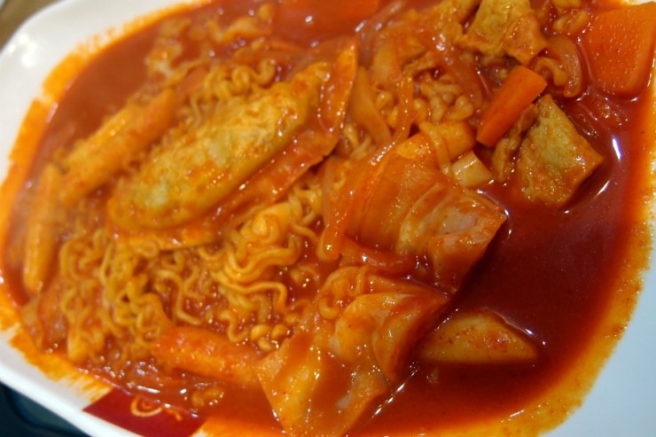 버무리떡볶이 이미지