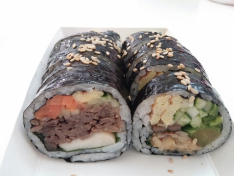 로드김밥 이미지