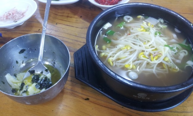 전주콩나물국밥 이미지