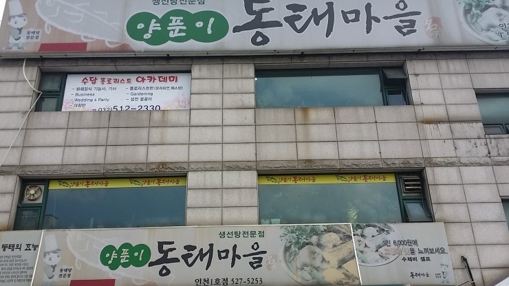 양푼이 동태 마을 이미지