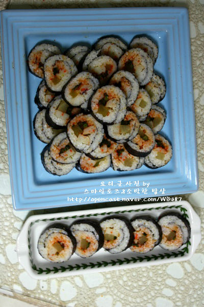 우짜와김밥 이미지