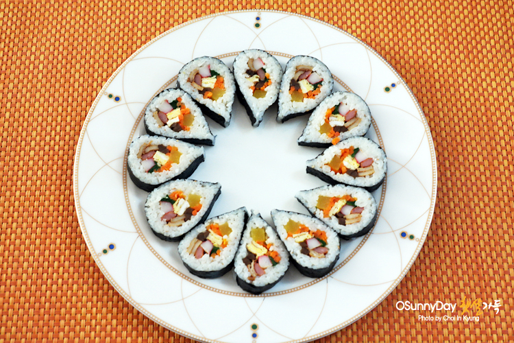도식락김밥 이미지