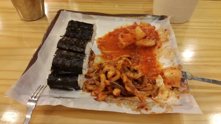 명동충무김밥 이미지