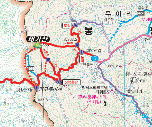 태기산 이미지