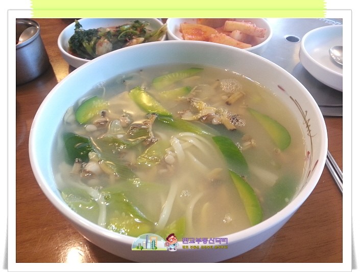바지락칼국수 이미지