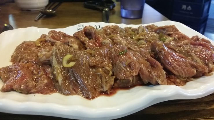 이백생고기 이미지