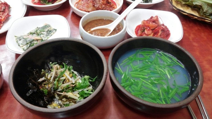 송원재첩국 이미지