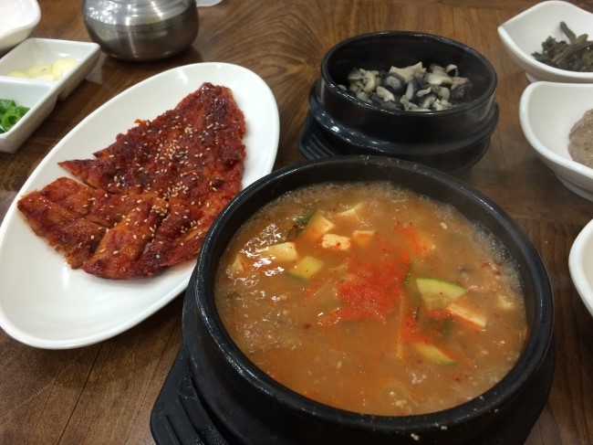 이경진우렁쌈밥정식 이미지