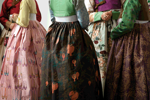 현대한복 이미지