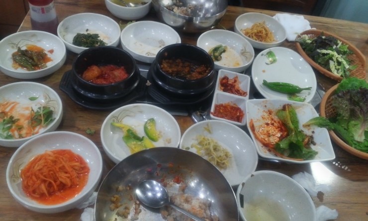 풀잎보리쌈밥생고기 이미지