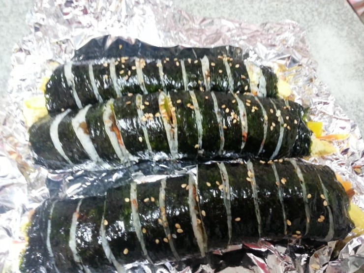 산이김밥 이미지