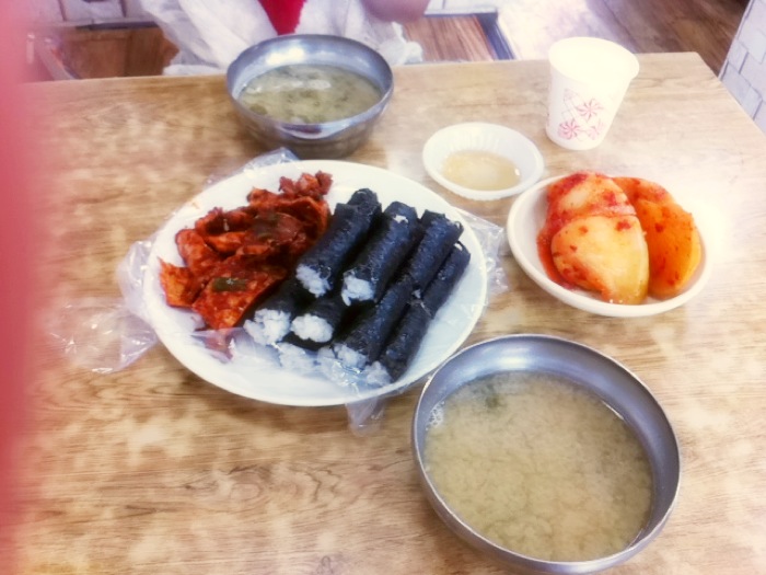 이순신충무김밥 이미지