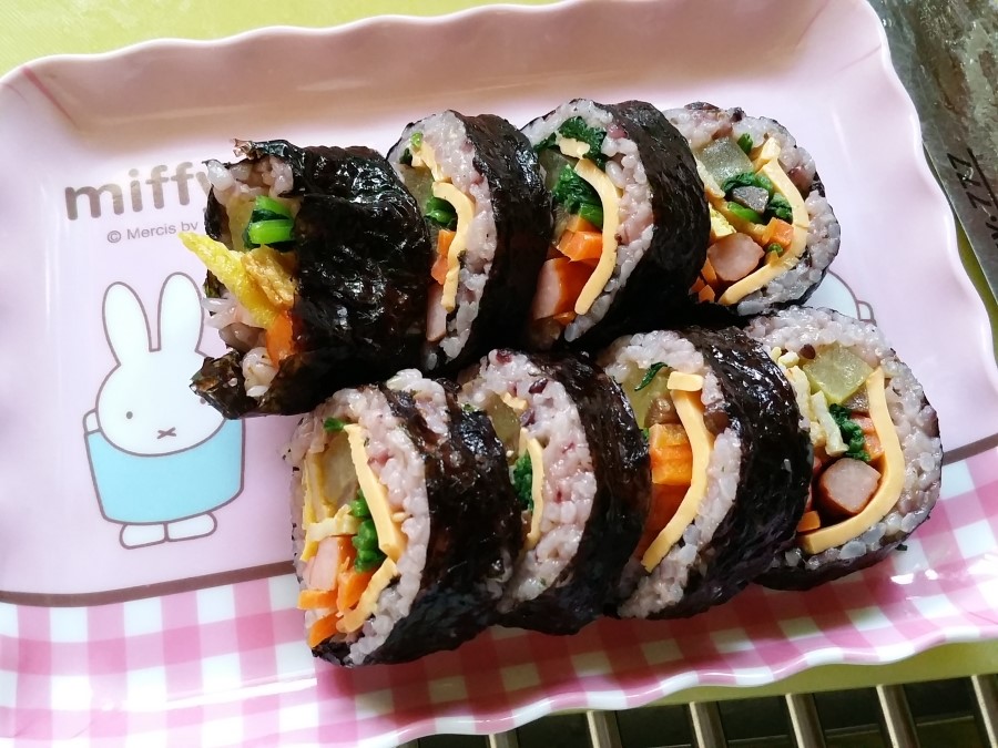 집김밥 이미지