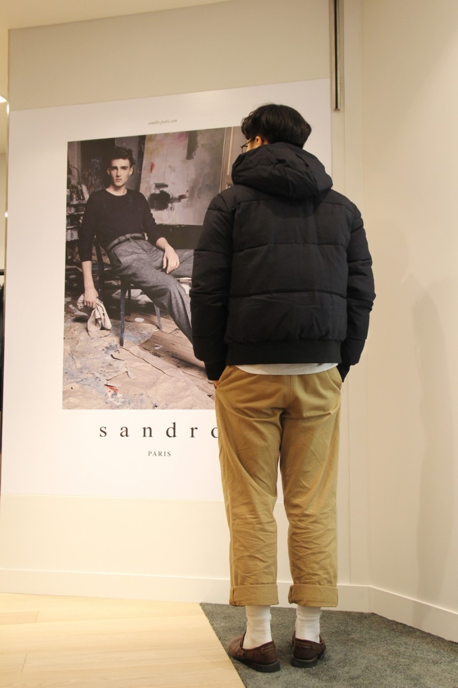 산드로옴므롯데백화점 이미지