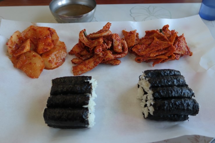 통영충무김밥 이미지