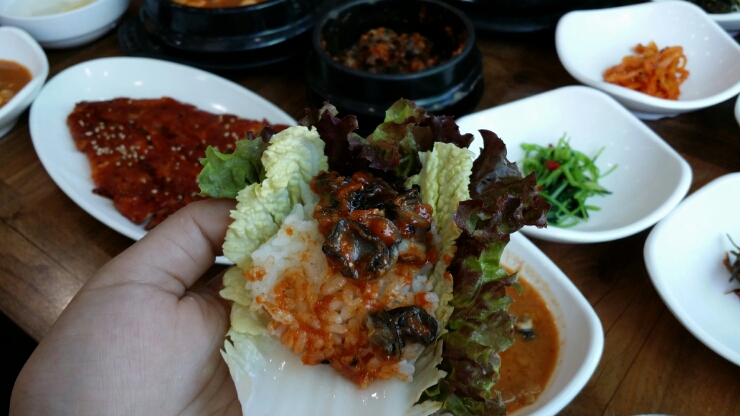 이경진우렁쌈밥정식 이미지