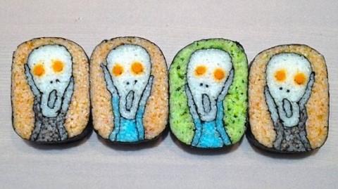 달팽이김밥 이미지