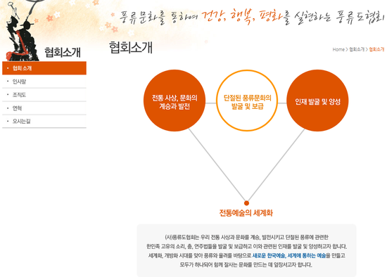 풍류도협회 이미지