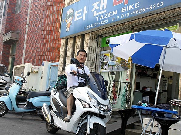 제주스쿠터타잰바이크 이미지