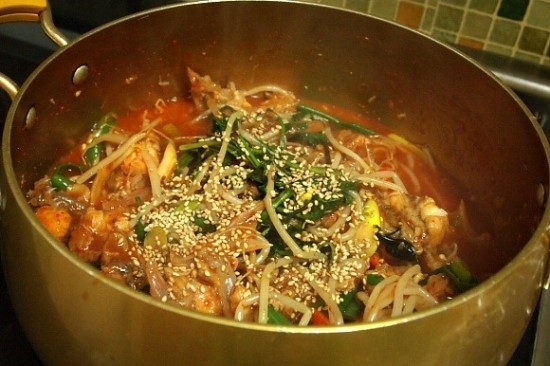 쫄깃매콤 아구찜 이미지