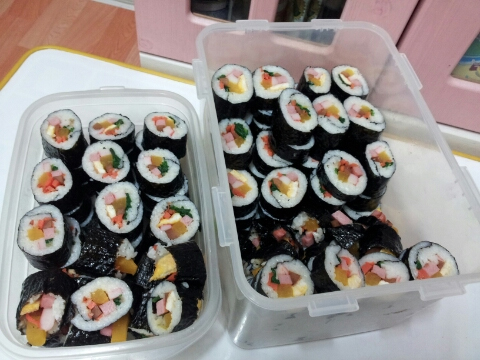 진짜맛있는김밥 이미지