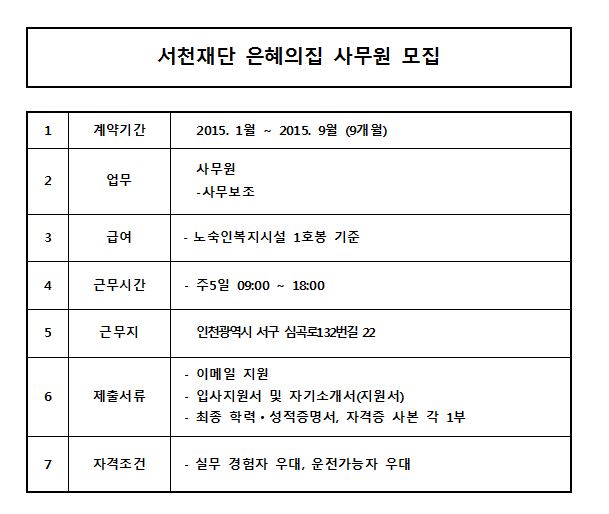 은혜인력 이미지