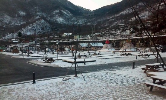피아골오토캠핑장 이미지
