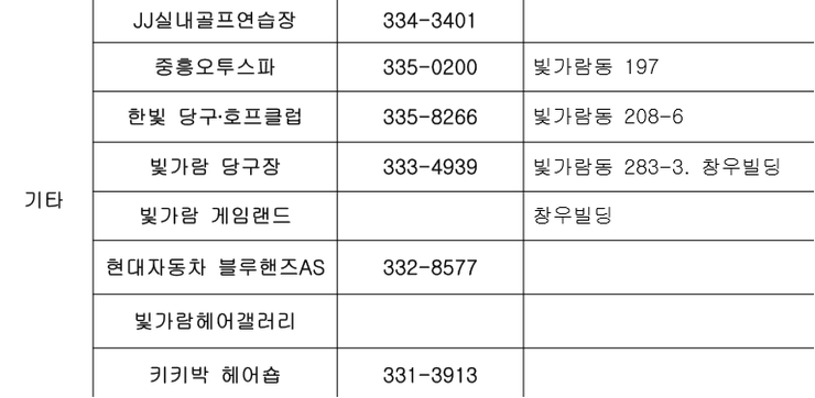 오투당구장 이미지