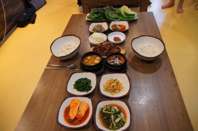 민들레쌈밥 이미지